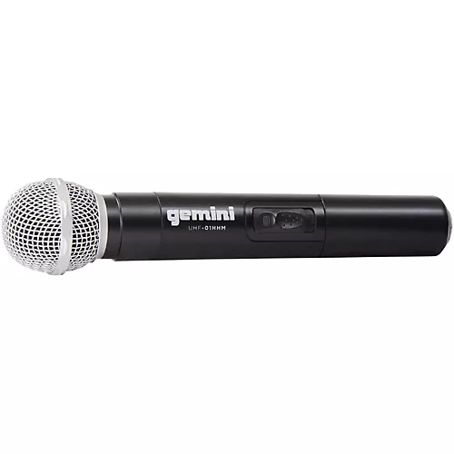Gemini UHF-02M 2-Channel Wireless Handheld Microphone System, 517.6/521.5MHz S12