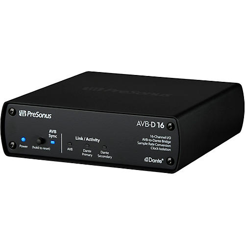 PreSonus 16 Channel I/O AVB to Dante Bridge
