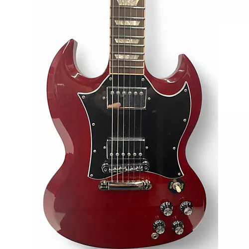 Used 2016 Gibson SG Standard Cherry Solid Body Electric Guitar Cherry