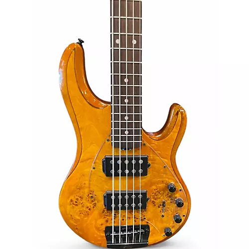 Used Sterling by Music Man STINGRAY5 RAY35HH POPLAR BURL Electric Bass Guitar POPLAR BURL