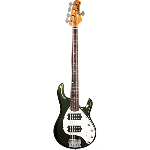 Ernie Ball Music Man StingRay Special 5 HH 5-String Bass Guitar Translucent Oxblood