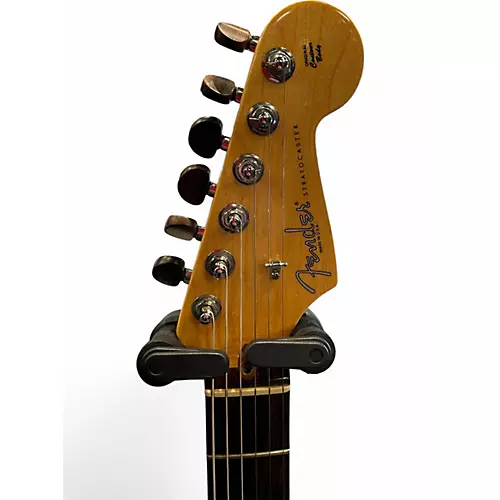 Used Fender AMERICAN STANDARD STRATOCASTER RW OWT Olympic White Solid Body Electric Guitar Olympic White