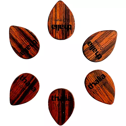 Thalia 358 Shape Rosewood Picks 1.5 mm 6 Pack