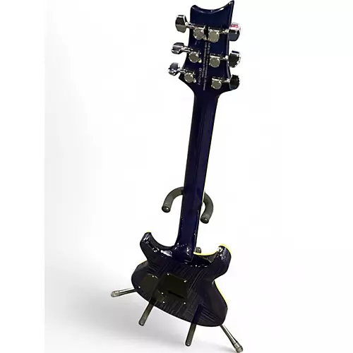 Used 2017 PRS SE Standard 24 Trans Blue Solid Body Electric Guitar Trans Blue