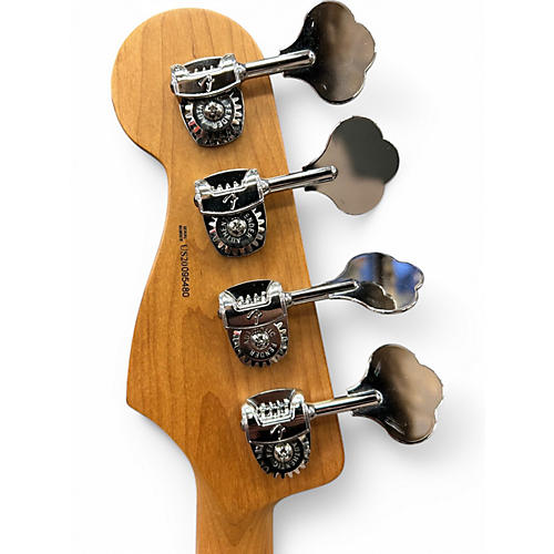 Used 2020 Fender MOD SHOP JAZZ BASS CORONA CLASSIC ROASTED MAPLE Candy Apple Red Metallic Electric Bass Guitar Candy Apple Red Metallic