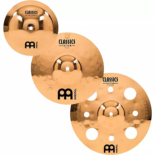 MEINL Classics Custom Triple Bonus Pack Cymbal Box Set With Free 8