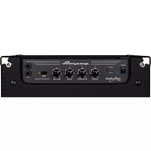 Ampeg Rocket Bass RB-108 30W 1x8 Bass Combo Amp Black and Silver