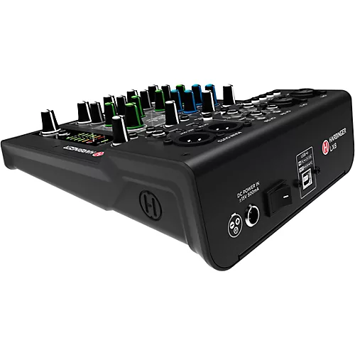 Harbinger LX8 8-Channel Analog Mixer With Bluetooth, FX and USB Audio
