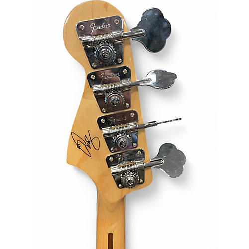 Used Fender Geddy Lee Signature Jazz Bass Black Electric Bass Guitar Black