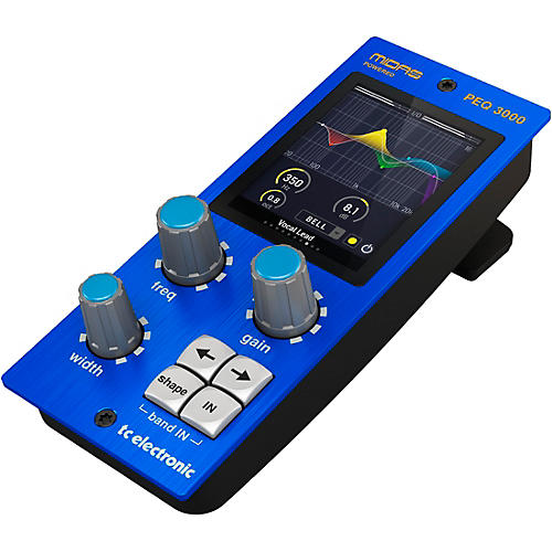 TC Electronic PEQ 3000-DT Midas-powered Desktop-controlled Parametric EQ Plug-in