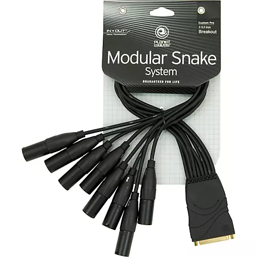 D'Addario Modular Snake 8-Channel Breakout Trs
