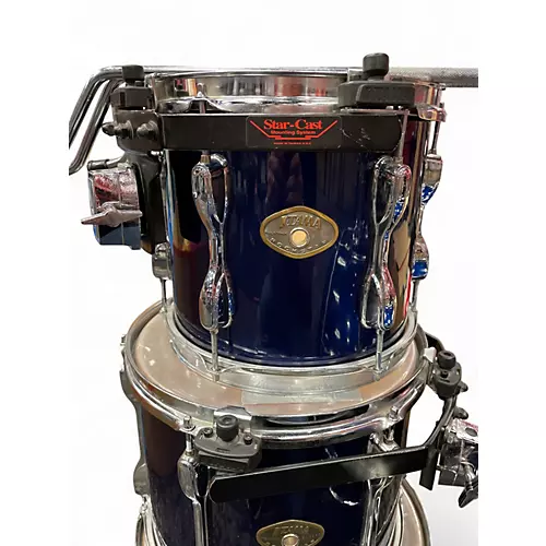 Used TAMA 4 Piece Rockstar Midnight Blue Drum Kit Midnight Blue