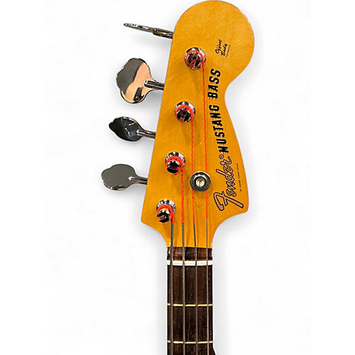 Used Fender Vintera II '70s Mustang Burgundy Electric Bass Guitar Burgundy