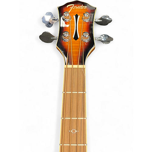 Used Fender FA-450CE 3 Tone Sunburst Acoustic Bass Guitar 3 Tone Sunburst