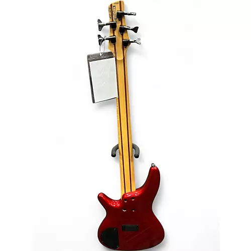 Used 2011 Ibanez SR305 5 String red Electric Bass Guitar red