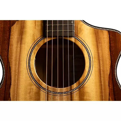Breedlove Oregon All Myrtlewood Thinline Cutaway Concert Acoustic-Electric Guitar Old Fashioned