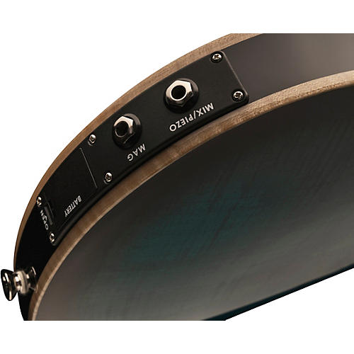 PRS SE Hollowbody II Piezo Electric Guitar Peacock Blue