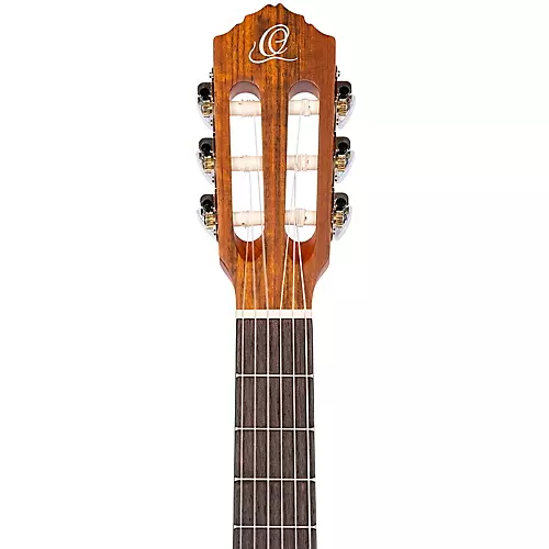 Ortega Family Series R122L-3/4 3/4 Size Left-Handed Classical Guitar Satin Natural 0.75