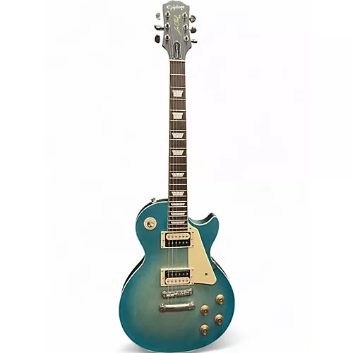 Used Epiphone Les Paul Traditional Pro IV worn blue Solid Body Electric Guitar worn blue