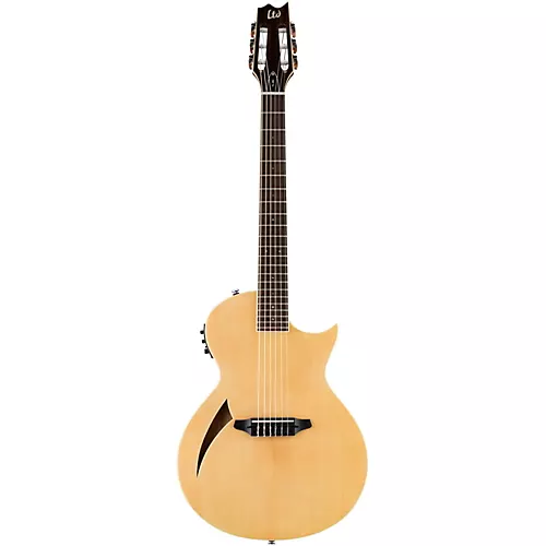 ESP LTD TL-6N Thinline Nylon String Acoustic-Electric Guitar Natural