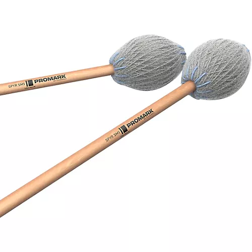 Promark SPYR Marimba Mallets Medium Grey Yarn