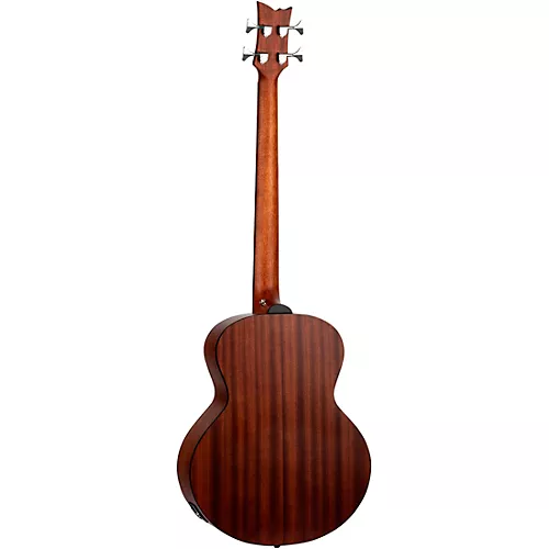 Ortega D7E 4-String Acoustic/Electric Bass Guitar Satin Black