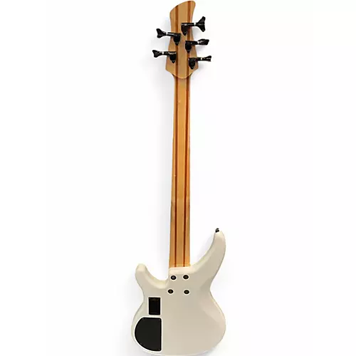 Used Yamaha TRBX305 White Electric Bass Guitar White