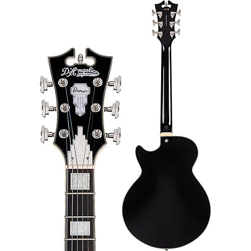 D'Angelico Premier SS Semi-Hollow Electric Guitar With Stopbar Tailpiece Brown Burst