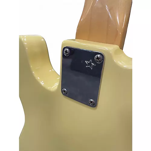 Used Fender Mike Dirnt Signature Precision Bass TV Yellow Electric Bass Guitar TV Yellow