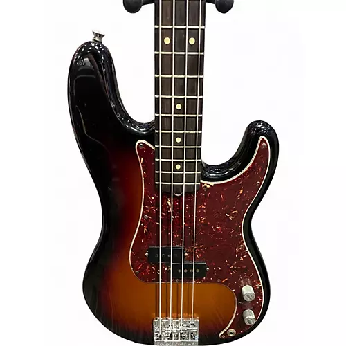 Used 2010 Fender American Standard Precision Bass Brown Sunburst Electric Bass Guitar Brown Sunburst