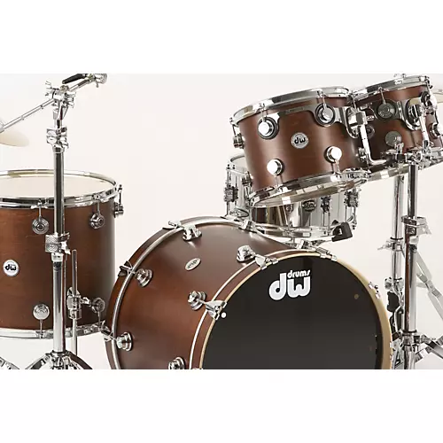 DW Collector's Series 4-Piece Shell Pack Natural Maple Chrome Hardware