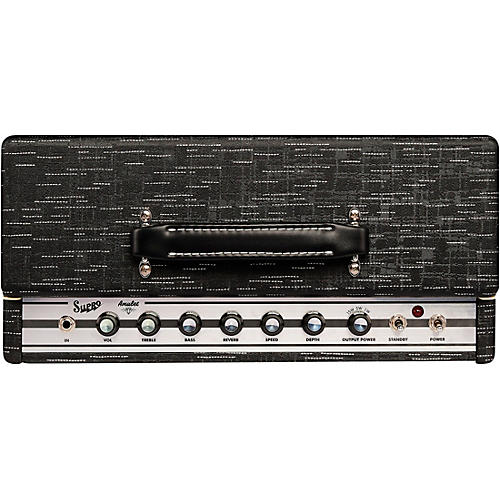 Supro 1612RT Amulet 15W 1x10 Tube Guitar Amp Black Scandia