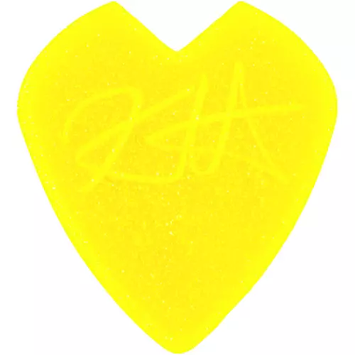 Dunlop Kirk Hammett Jazz III Yellow Glitter Guitar Pick 1.35 mm 24 Pack