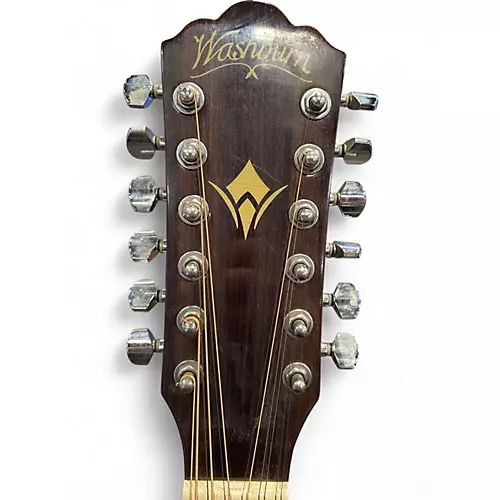 Used 2020 Washburn hd10sce Natural 12 String Acoustic Electric Guitar Natural