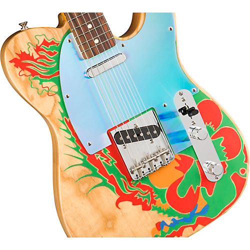 Fender Jimmy Page Telecaster Electric Guitar Natural