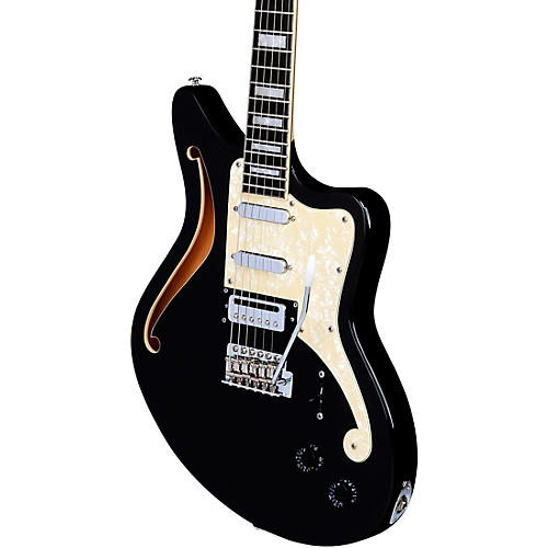 D'Angelico Premier Series Bedford SH Limited-Edition Electric Guitar With Tremolo Navy Blue