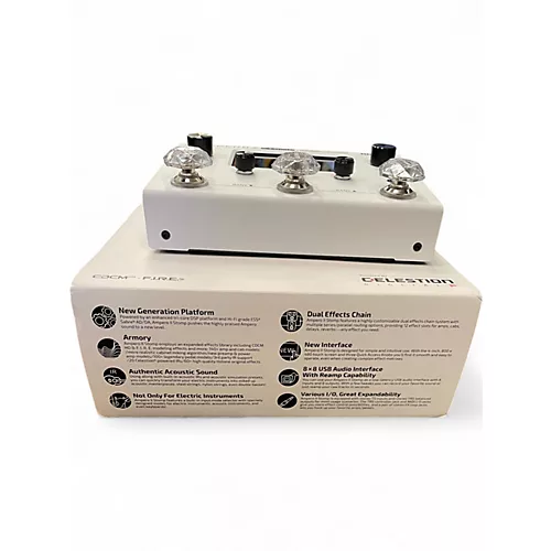 Used Hotone Effects AMPERO II STOMP Effect Processor