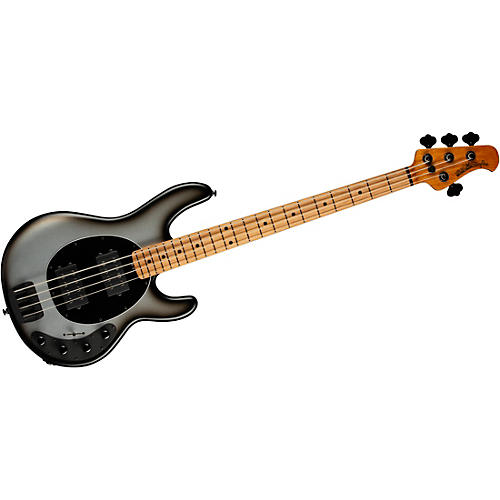 Ernie Ball Music Man StingRay Special HH Electric Bass Guitar Black and Chrome