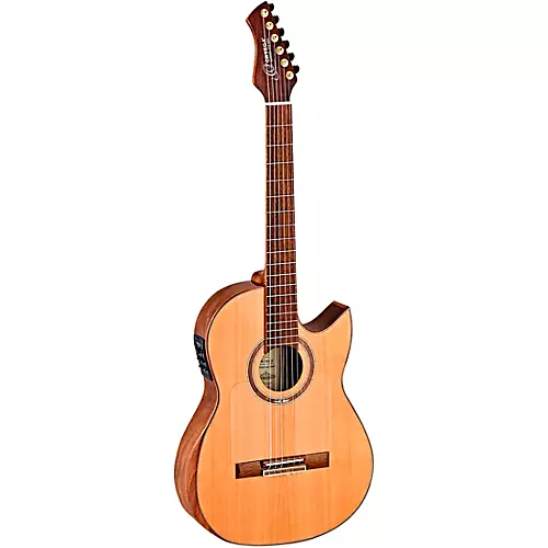 Ortega Ben Woods Flametal-Two Signature Flamenco Guitar Natural