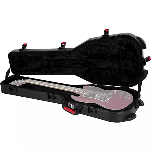 Gator GTSA-GTRSG TSA ATA Molded Gibson SG Guitar Case Black Black