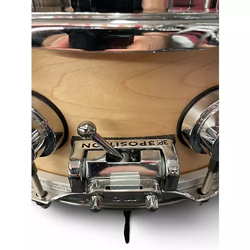 Used DW 5X14 Collector's Series Maple Snare Natural Drum Natural 8