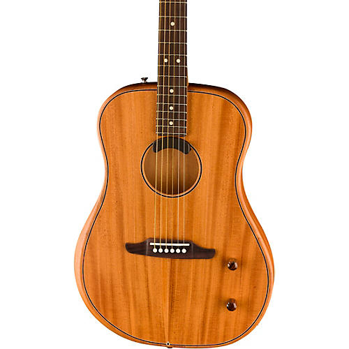 Fender Highway Dreadnought All-Mahogany Acoustic-Electric Guitar Natural