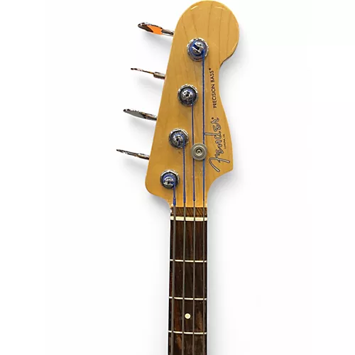 Used 2016 Fender American Professional Precision Bass 3 Tone Sunburst Electric Bass Guitar 3 Tone Sunburst