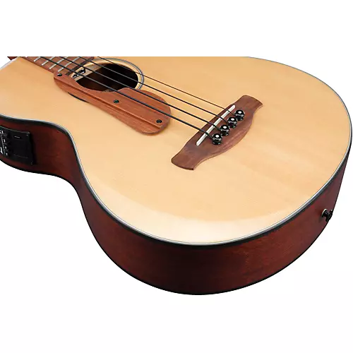 Ibanez AEGB30E Spruce-Sapele Acoustic-Electric Bass Guitar Natural