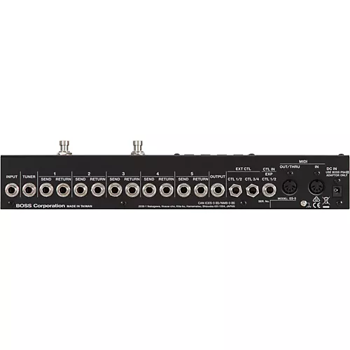 BOSS ES-5 Effects Switching System Guitar Amplifier Footswitch