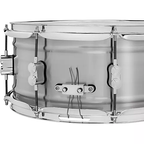 PDP by DW Concept Series 1.2 mm Natural Satin Brushed Aluminum Snare Drum 14 x 8 in.
