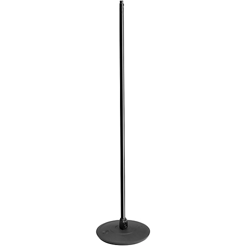 Gravity Stands Microphone Stand With Round Base, XLR Connector and Gooseneck