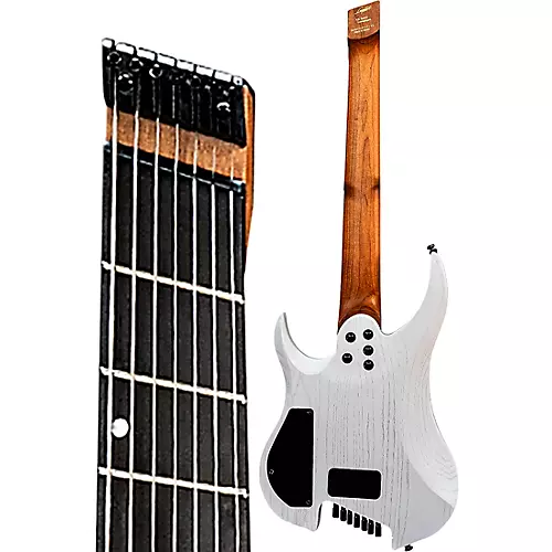 Legator G7FP Ghost Performance 7-String Multi-Scale Electric Guitar Snow Fall