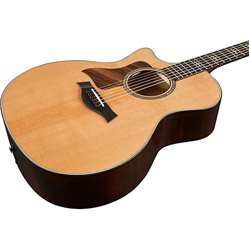 Taylor 614ce-LH V-Class Left-Handed Grand Auditorium Acoustic-Electric Guitar Brown Sugar