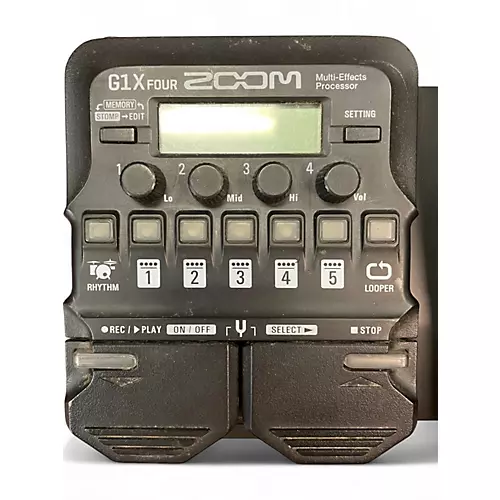 Used Zoom G1X FOUR Multi Effects Processor